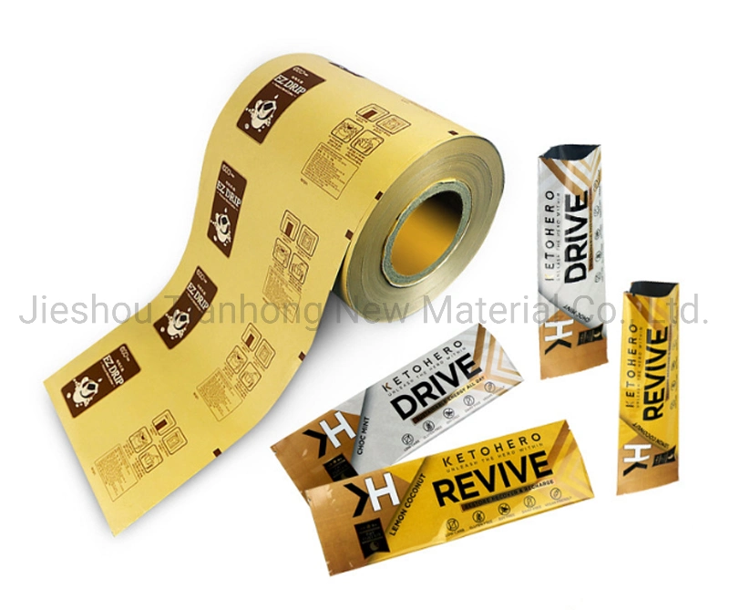 Excellent Printing Aluminium Foil Food Packaging Laminated Plastic Film Roll