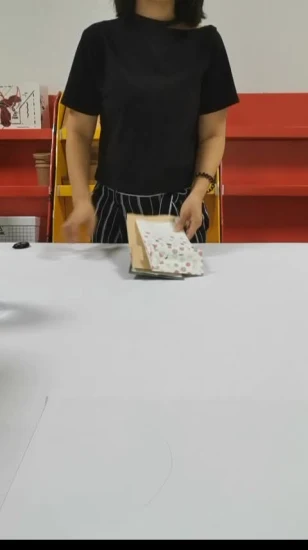 El fabricante personaliza la bolsa de papel Kraft marrón reciclable Sos con logotipo